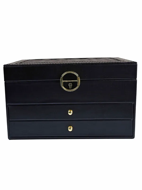 Calvadoss_Premium__Black_Jewellery_Box_Leather_Storage