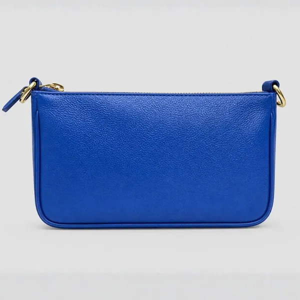 Calvadoss_Premium_Blue_Leather_Structured_Shoulder_Bag