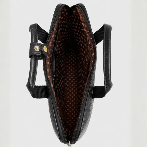 Calvadoss_Textured_Black_Leather_Laptop_Bag