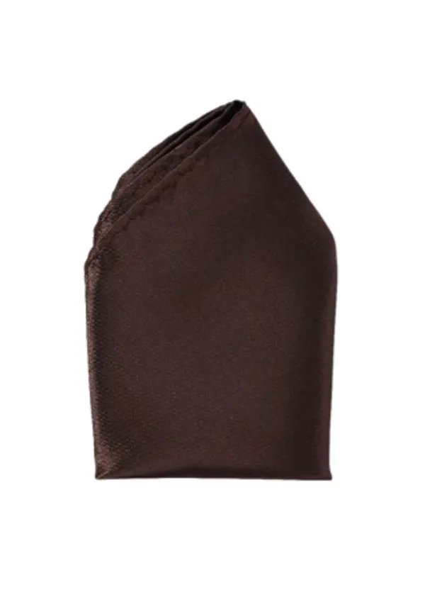Men_Brown_Solid_Pocket_Square