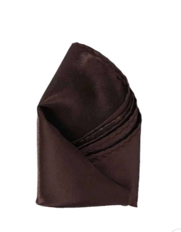 Men_Brown_Solid_Pocket_Square