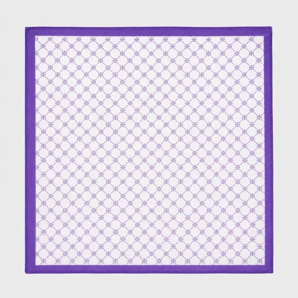 Calvadoss_Women's_Pure_Cotton_Floral_Grid_Handkerchief