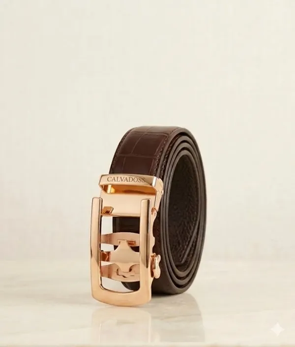 Brown_Croco_Vegan_Leather_Autolock_Rachet_Belt_for_Men