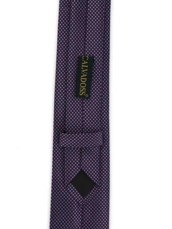 Calvadoss_Men_Purple_Checked_Broad_Tie