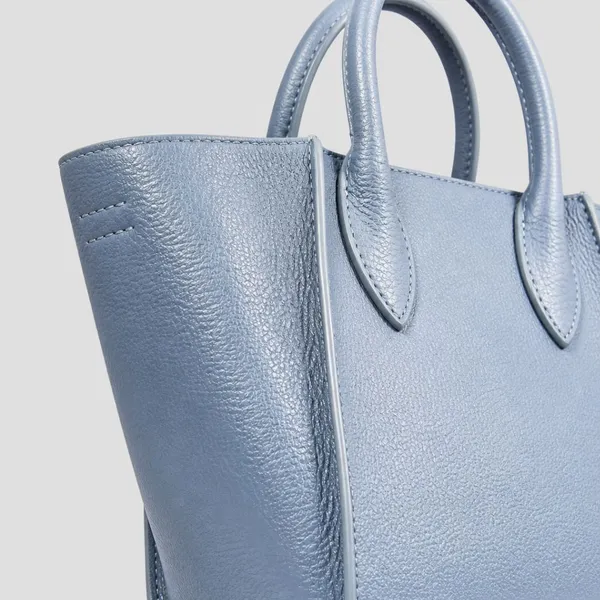 Calvadoss_Premium_Grey_Leather_Handbag