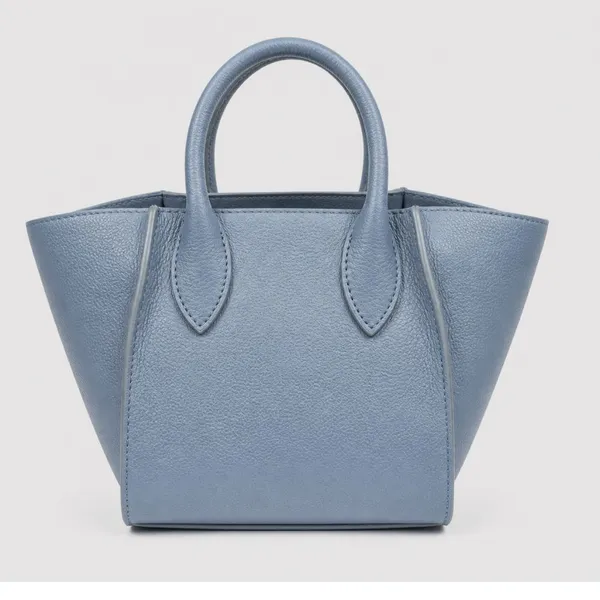 Calvadoss_Premium_Grey_Leather_Handbag