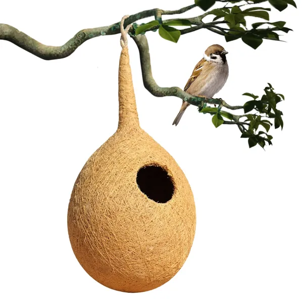Organic_Large_Round_Coir_Bird_Nest_House_100%_Natural_Coconut_Fibre_|_Handwoven_Bird_House_for_Sparrows_&_Small_Birds_|_Hanging,_Wall_&_Tree_Mounting_for_Garden,_Balcony_&_Outdoor_Use