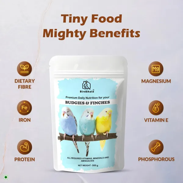 Bird_Food_for_Budgies_&_Finches_500Gm_|_Premium_Seed_Blend_of_Grains,_Millets_&_Fruit_Pellet