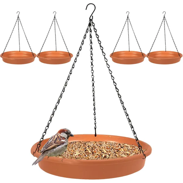 Brown_Hanging_Bird_Feeder_for_Water_&_Seed_Bird_Bath_Trey_for_Hanging_on_Your_Balcony,_Trees,_Garden_(Set_of_5)