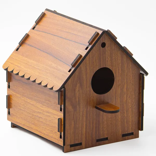 DIY_Birdhouse_for_Sparrow,_Finches_and_Wildbirds_|_DIY_Unfinished_Birdhouse_for_Decorations_Indoors_Gardens