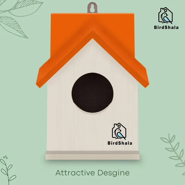 Bird_House_for_Sparrow,_Budgies_&_Finches_with_Air_Ventilation_and_Mounting_Hook_(Orange_-_Set_of_4)