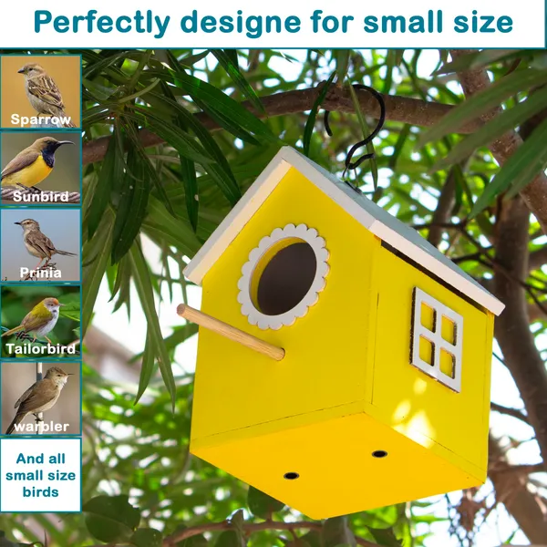 Bird_House_Safe_and_Attractive,_Yellow_with_White_Trim,_Ventilated_with_Perch_and_Drainage_Specially_Designed_for_Small_Size_Birds_Like_Sparrow,_Sunbird,_Prinia,_Tailorbird,_Humming_Bird