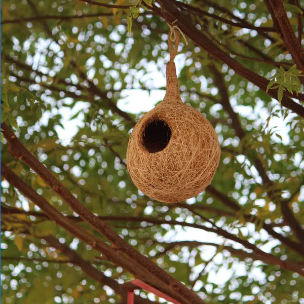 Organic_Bird_Nest_Large_Size_Set_of_2_|_Handmade_Coir_Fiber_&_Jute_Bird_House_for_Sparrow_&_Small_Birds_|_Hanging,_Wall_&_Tree_Mount_Bird_Nest_for_Balcony,_Garden_&_Outdoor_Use_|_Brown_Color