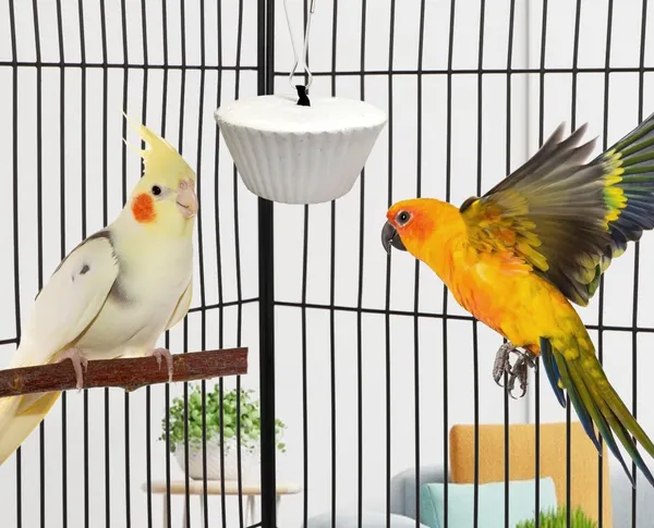 TREAT_FOR_LOYALTY_Natural_Calcium_Block_with_Minerals_for_Birds_|_High_Calcium_Bird_Supplement_|_Ideal_for_Finch,_Budgies,_Lovebirds,_Parrots_&_More_|_Easy_to_Digest_&_Boosts_Energy_-_60g_(Set_of_1)