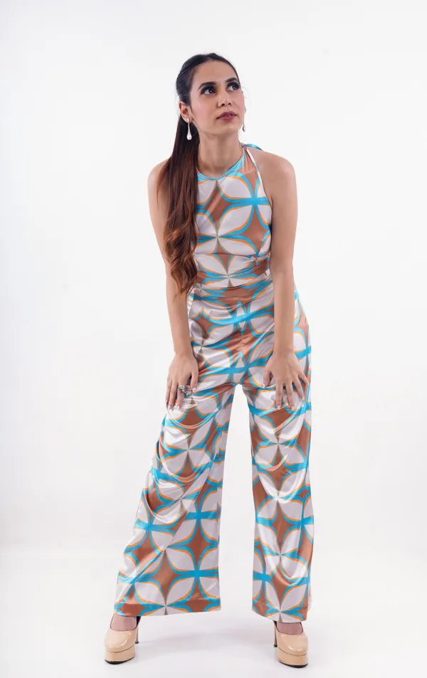 D_Motif_Love_Halter_Top_&_High_Pants_Co-Ord_Set