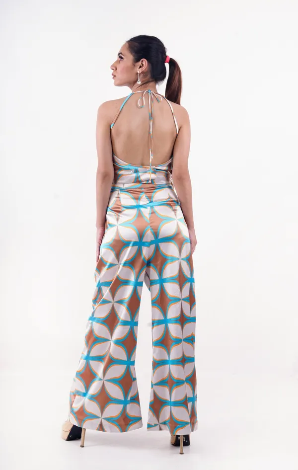 D_Motif_Love_Halter_Top_&_High_Pants_Co-Ord_Set