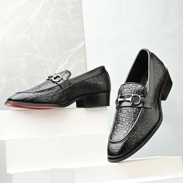 Black_Synthetic_Leather_Loafers_For_Men