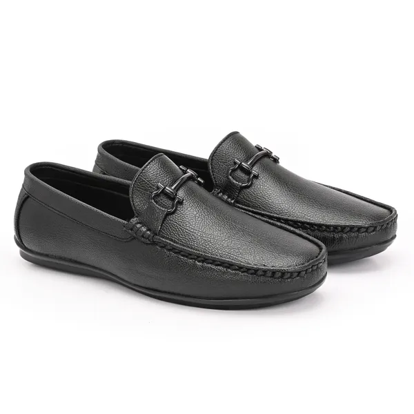 Black_Synthetic_Leather_Loafers_For_Men