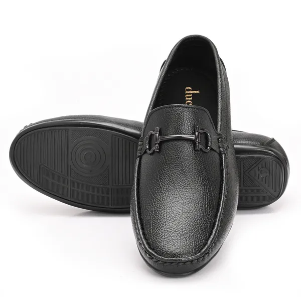 Black_Synthetic_Leather_Loafers_For_Men