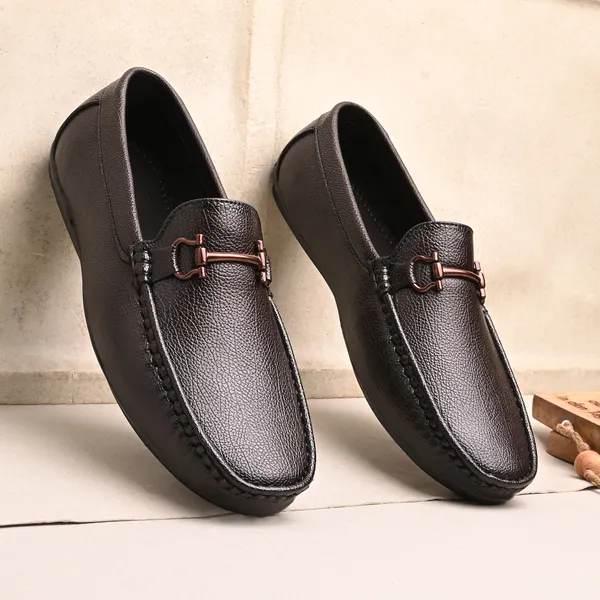 Brown_Synthetic_Leather_Loafers_For_Men