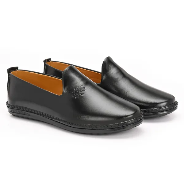 Black_Synthetic_Leather_Sandals_For_Men