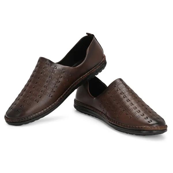 Brown_Synthetic_Leather_Sandals_For_Men