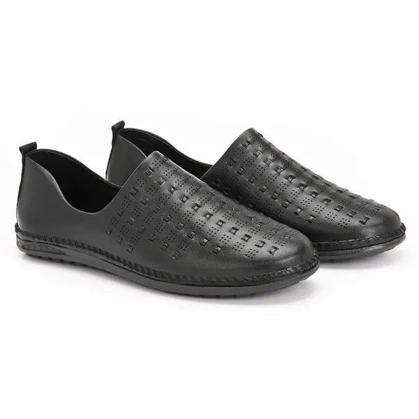Black_Synthetic_Leather_Sandals_For_Men