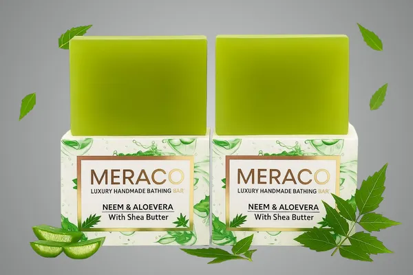 Handmade_Neem_&_Aloe_Vera_Luxury_Soap_For_Men_&_Women_(Pack_Of_2X100_Gram)_Herbal_Anti_Acne_Soap_Bar_Helps_Glowing_&_Radiant_Skin__Helps_Remove_Pimples_And_Acne