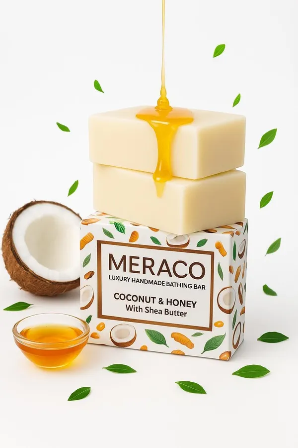 Sandalwood_&_Saffron_And_Coconut_&_Honey_Combo_(Pack_Of_2X_100_Grams,_Each)_Helps_Remove_Tanning_&_For_Glowing,_Younger_Looking_Skin