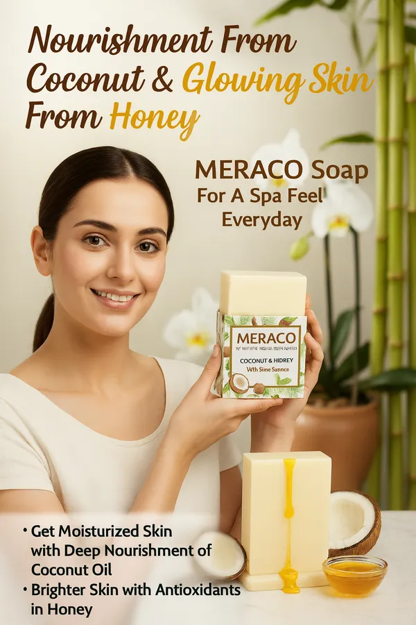 Handmade_Coconut_&_Honey_Soap_Bar__Ayurvedic_Bath_Bar_With_Shea_Butter__Deeply_Moisturizes_And_Nourishes_Skin_(Pack_Of_3X100_Gram)__Helps_Reduce_Tanning_And_Exfoliates