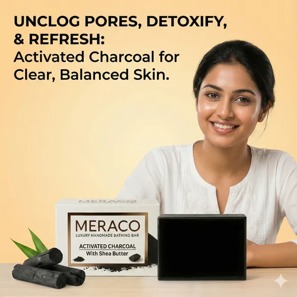 Activated_Charcoal_Soap_99.9%_Germ_Protection_&_Deep_Cleansing_(_Pack_Of_2X_100_Gram_)Daily_Bathing_Bar_Soap_For_Men_&_Women_At_GharAyurvedic_&_Herbal_Handmade_Soap_For_Deep_Pores