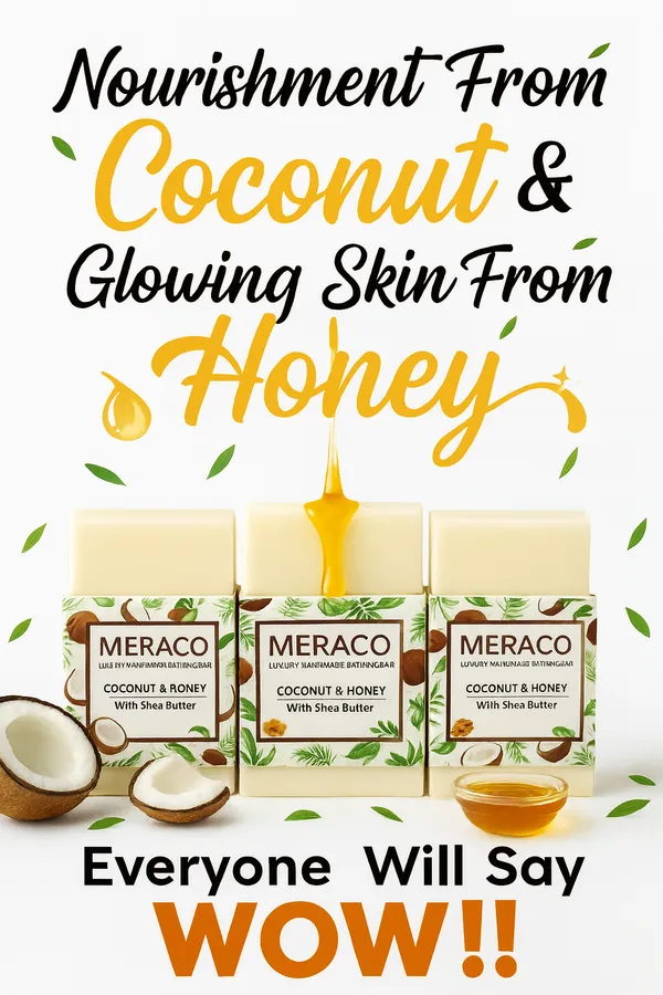 Handmade_Coconut_&_Honey_Soap_Bar__Ayurvedic_Bath_Bar_With_Shea_Butter__Deeply_Moisturizes_And_Nourishes_Skin_(Pack_Of_2X100_Gram)__Helps_Reduce_Tanning_And_Exfoliates