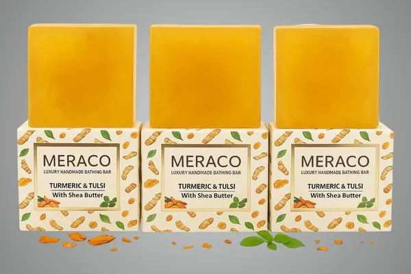 Handmade_Luxury_Turmeric_&_Tulsi_Soap_Bar_(Pack_Of_3X100_Gram)_Ayurvedic_Body_Tan_Removal_For_Women_&_Men__De-Tan,_Anti_Tan_&_Antibacterial_Bar_Scar_Reduction_&_Deep_Cleansing