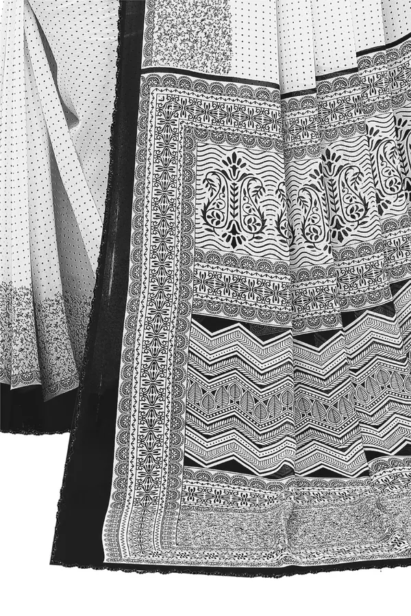Black_Georgette_Beautiful_Daily_Wear_Print_Saree_For_Women