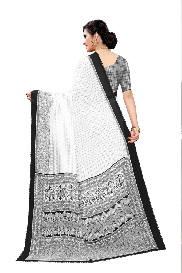 Black_Georgette_Beautiful_Daily_Wear_Print_Saree_For_Women