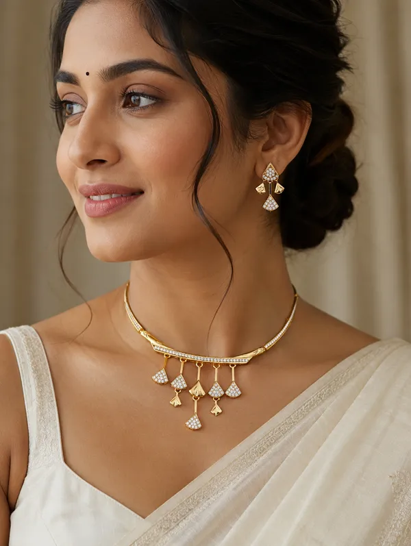 Celeste_Spark_Gold-Plated_Charm_Necklace_Set