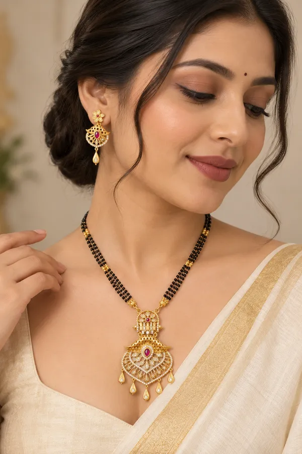 Kundan_Gold-Plated_Mangalsutra_Necklace_Set