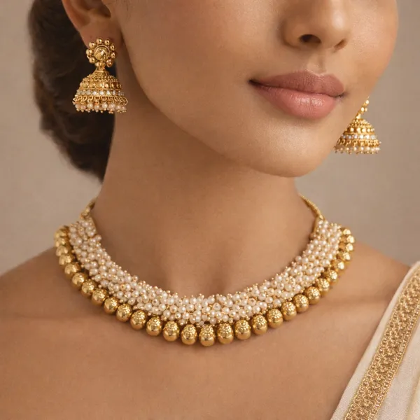 Royal_Pearl_Beaded_Gold_Choker_Set_with_Jhumka_Earrings