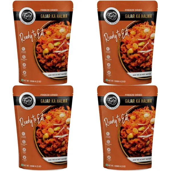 Pack_Of_4_Dried_Gajar_Ka_Halwa_|_Ready_To_Eat_Indian_Dessert_|_Traditional_Carrot_Halwa_With_Almonds_&_Pista_|_Preservative_Free_|_Instant_Sweet_Dish