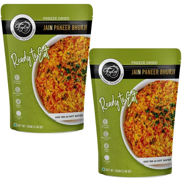 Pack_Of_2_Dried_Jain_Paneer_Bhurji_|_Authentic_Jain_Vegetarian_Cuisine_|_No_Onion,_No_Garlic_|_Ready-To-Eat_Jain_Meal_|_Gluten-Free_&_Preservative-Free_|_Travel-Friendly_Indian_Dish