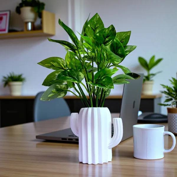 Flora_Planet_Artificial_Plastic_Decorative_Plant_with_White_Designer_Pot_|_Realistic_Green_Leaves_|_No_Water_&_No_Maintenance_|_Home,_Office_&_Table_Décor