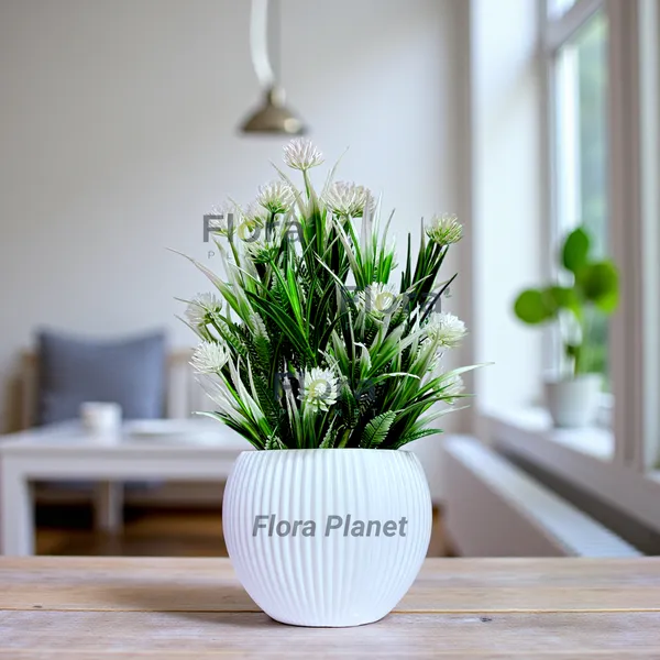 Artificial_Decorative_Flower_Plant_with_Designer_Ribbed_Pot_|_Plastic_Indoor_Table_Décor_for_Home_&_Office_(White)