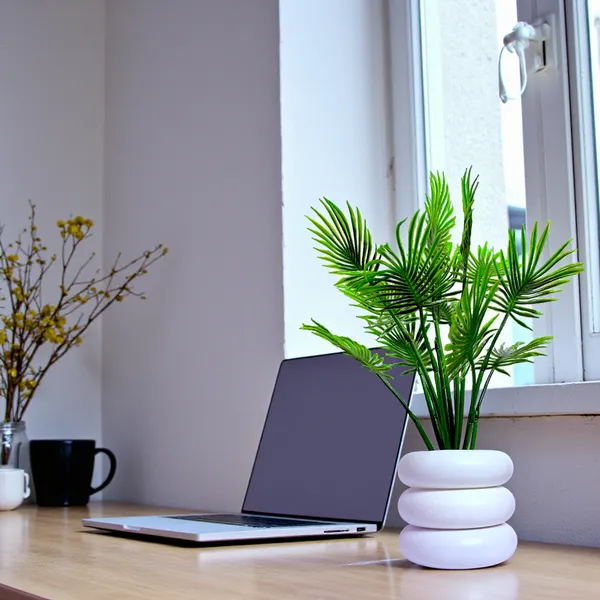 Artificial_Palm_Plant_for_Home_&_Office_Decor_|_34_cm_Tall_Desk_Table_Plant_with_White_Pot_(10_cm_Pot)_|_Realistic_Indoor_Decorative_Plant