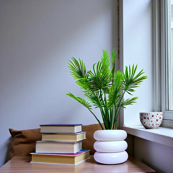 Artificial_Palm_Plant_for_Home_&_Office_Decor_|_34_cm_Tall_Desk_Table_Plant_with_White_Pot_(10_cm_Pot)_|_Realistic_Indoor_Decorative_Plant