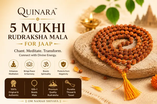 5_Mukhi_Rudraksha_Mala_(108+1_Beads)_–_Original_Rudraksha_Jaap_Mala_|_Lab_Tested_Certificate_|_Spiritually_Energized_|_For_Meditation,_Mantra_Chanting_&_Daily_Wear