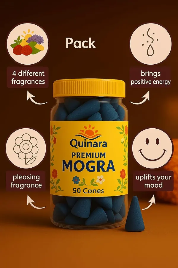 Multicolor_Premium_Dhoop_Cones_Pack_Of_4_|_Mogra,_Sandal,_Rose_&_Gugal_(50_Cones_Each)_I_200_Cones_|_Long_Lasting_Fragrance_For_Meditation,_Prayer,_Yoga,_Home_&_Office_|_Natural_Herbal_Incense_Cones