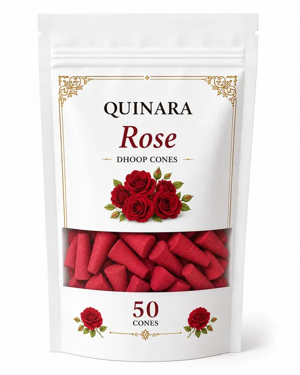 Quinara_6_Month_Variety_Pack_–_Chandan_Agarbatti_(80_Sticks)_+_Rose_Dhoop_Cones_(50_Cones)_+_Mogra_Bambooless_Dhoop_Sticks_(50_Sticks)_|_Charcoal_Free_|_Premium_Long_Lasting_Fragrance_|_Daily_Pooja_&_Meditation