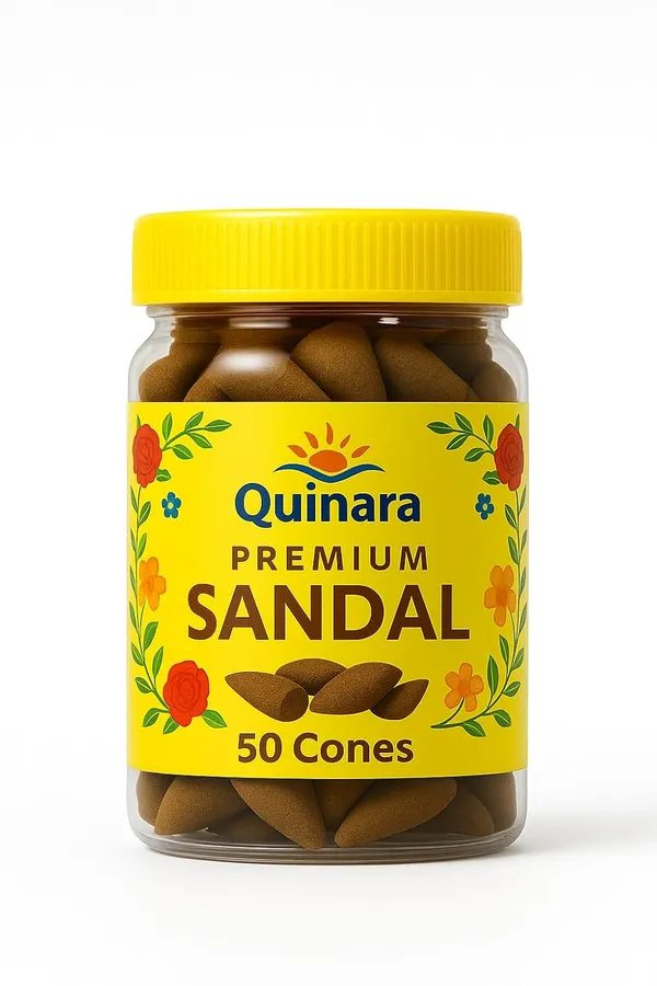 Brown_Premium_Dhoop_Cones_For_Pooja_|_50_Cones_I_Fragrances_Sandal_(Chandan)_|_Long_Lasting_Fragrance_For_Meditation,_Prayer,_Yoga,_Home_&_Office_|_Natural_Herbal_Incense_Cones_Sandal_(Chandan)