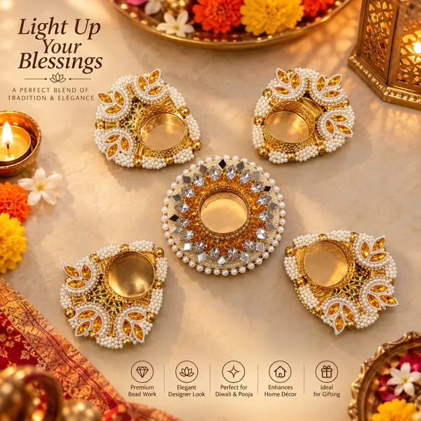 Premium_5-Piece_Pearl_&_Stone_Embellished_Diya_Candle_Holder_Set_|_Designer_Gold_Tealight_Holders_|_Elegant_Diwali_Pooja_&_Home_Décor_|_Festive_Gift_Set