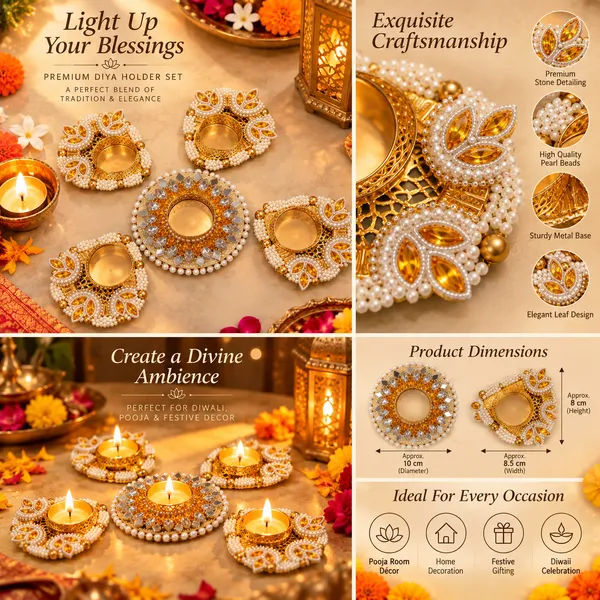 Premium_5-Piece_Pearl_&_Stone_Embellished_Diya_Candle_Holder_Set_|_Designer_Gold_Tealight_Holders_|_Elegant_Diwali_Pooja_&_Home_Décor_|_Festive_Gift_Set